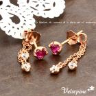 Velsepone ベルセポーネ Bijou rouge ビジュールージュ ピアス【2013年新作】